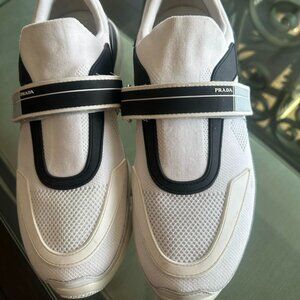 PRADA CLOUDBUST KNIT SNEAKERS - SIZE: 9